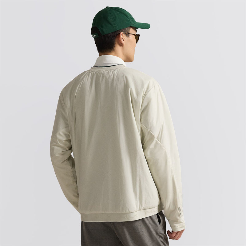 RLX Stretch Hybrid Graphic Pullover Stone Pebble