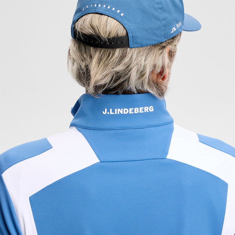 Lukas Quarter Zip Mid Layer Federal Blue