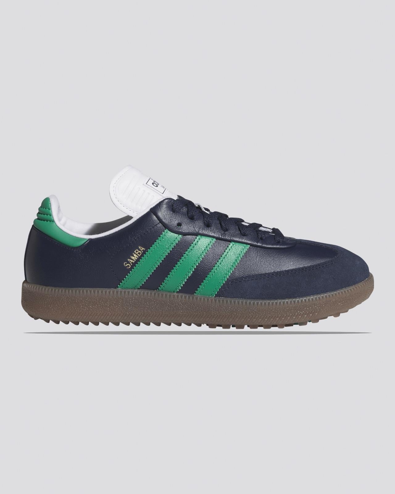 Samba Spikeless Golf Shoes Night Indigo/Court Green/Footwear White