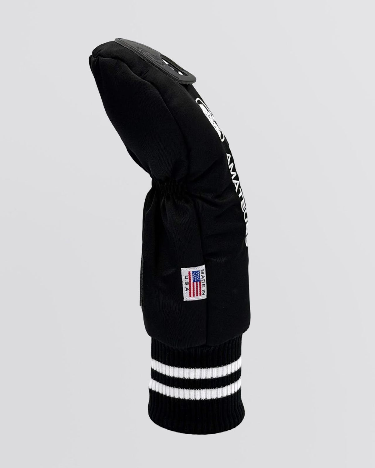 x Club Haus Nylon Twill Fairway Wood Head Cover Huntington Black