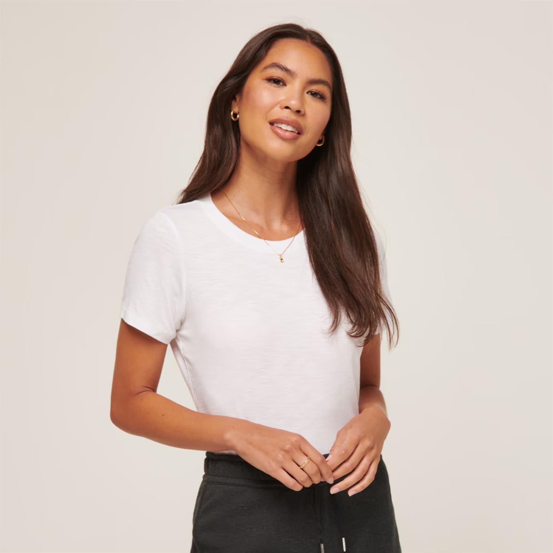 Womens Cloud Tee White