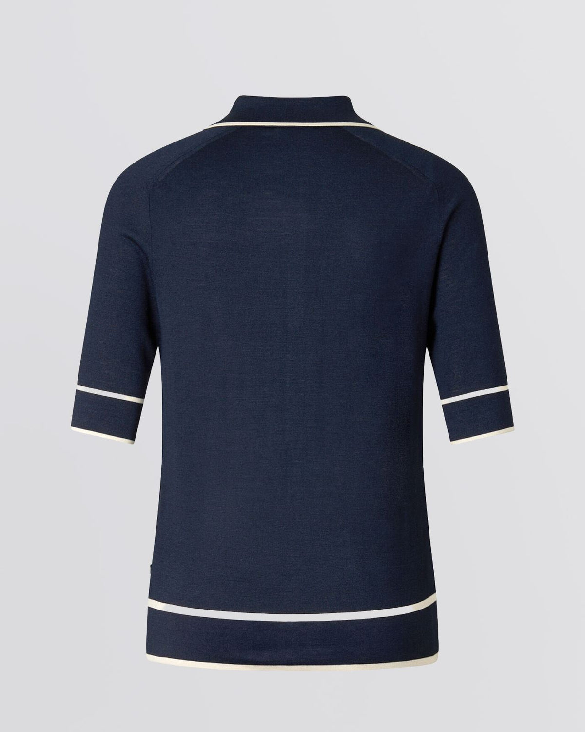 Womens Peaches Knit Shirt Navy