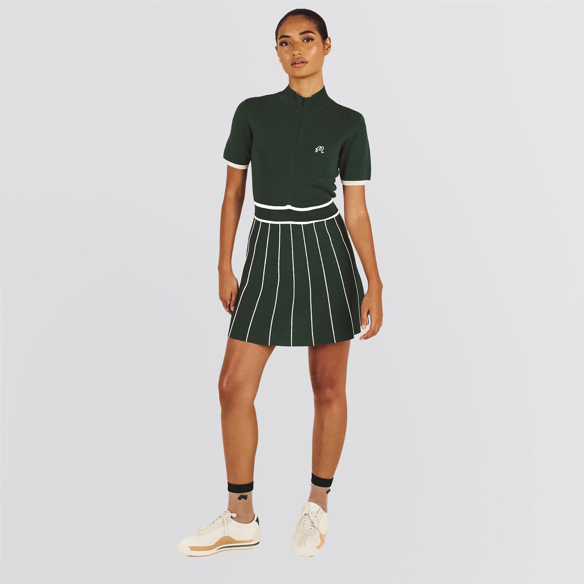 Womens Phillipa Dress Hunter Green