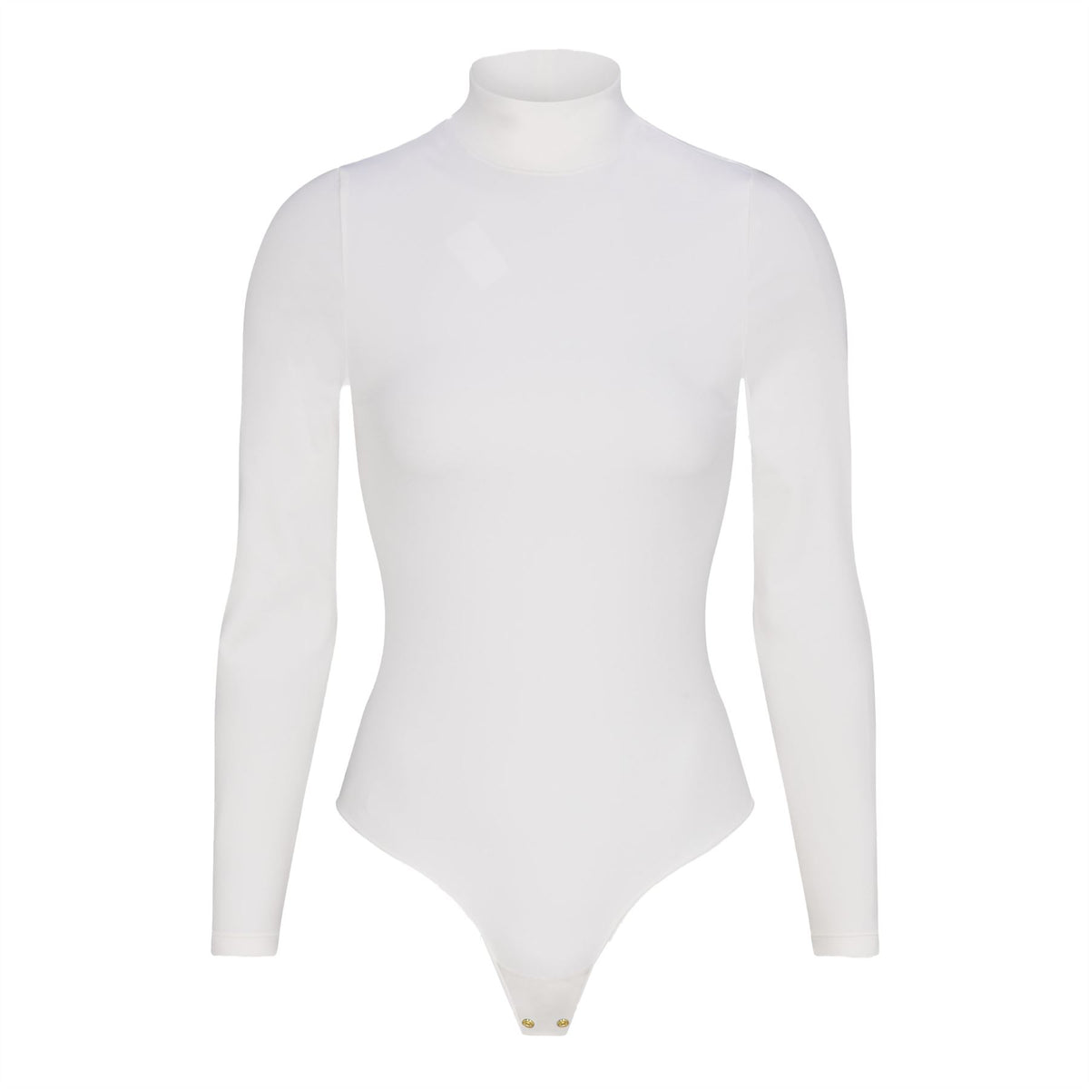 Womens Naomi LS Bodysuit Pearl White