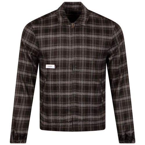 Gonzales Wool Plaid Jacket Black - AW24