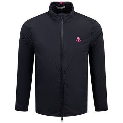 The Maverick Hybrid Stretch Logo Jacket Onyx