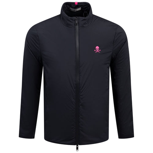 The Maverick Hybrid Stretch Logo Jacket Onyx - SS25