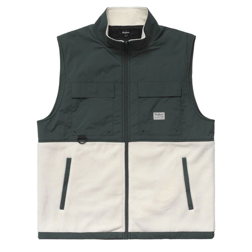 Backcountry Polar Fleece Vest Forest/Ivory - W24