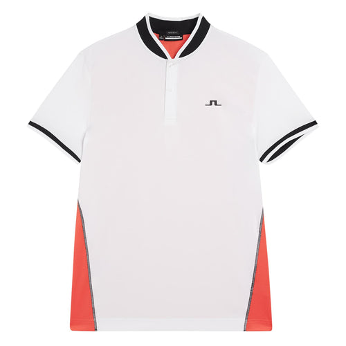 Jensen Regular Fit Polo Hot Coral - W23