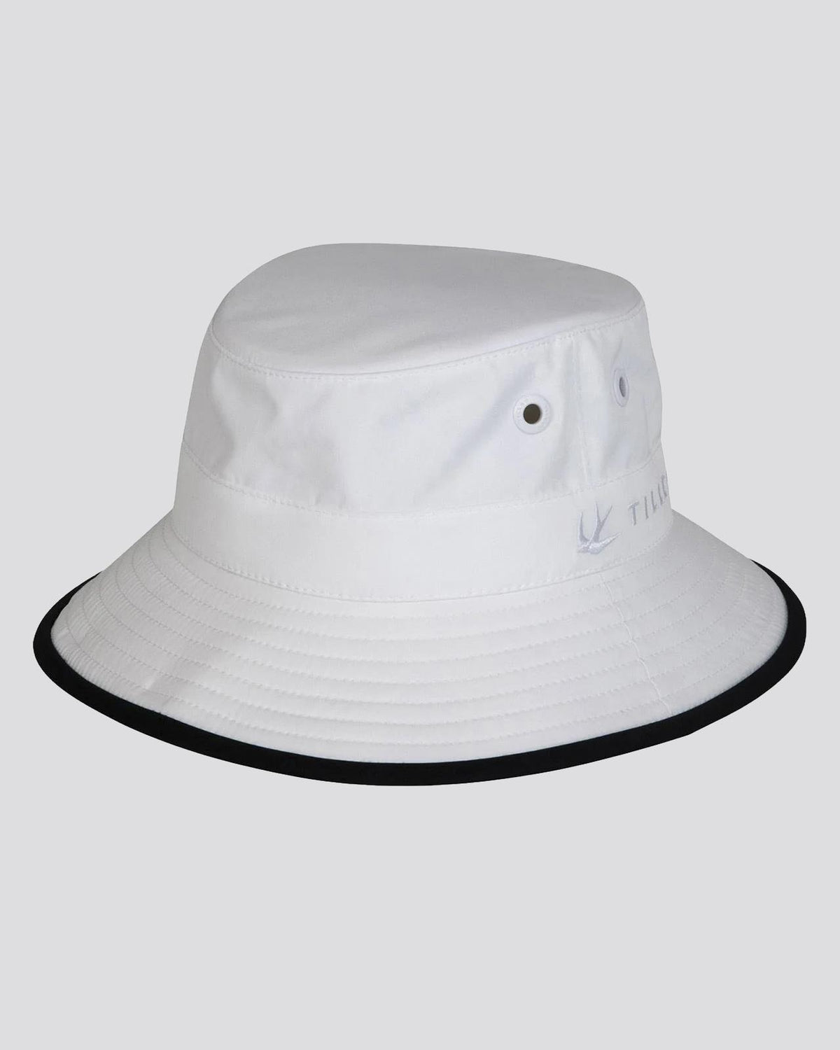 Tilley Wide Brim Bucket Hat White/Black