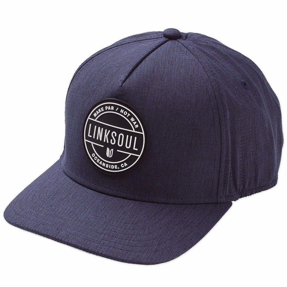 Industrial Patch Boardwalker AC Snapback Hat Navy/Black/White