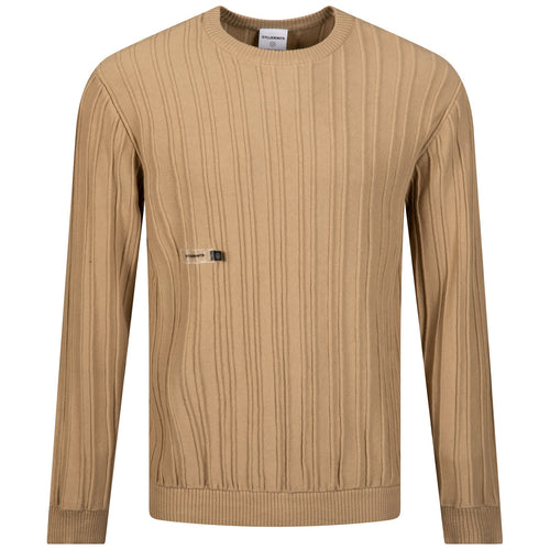 Jacobson Cable Sweater Sand - 2024