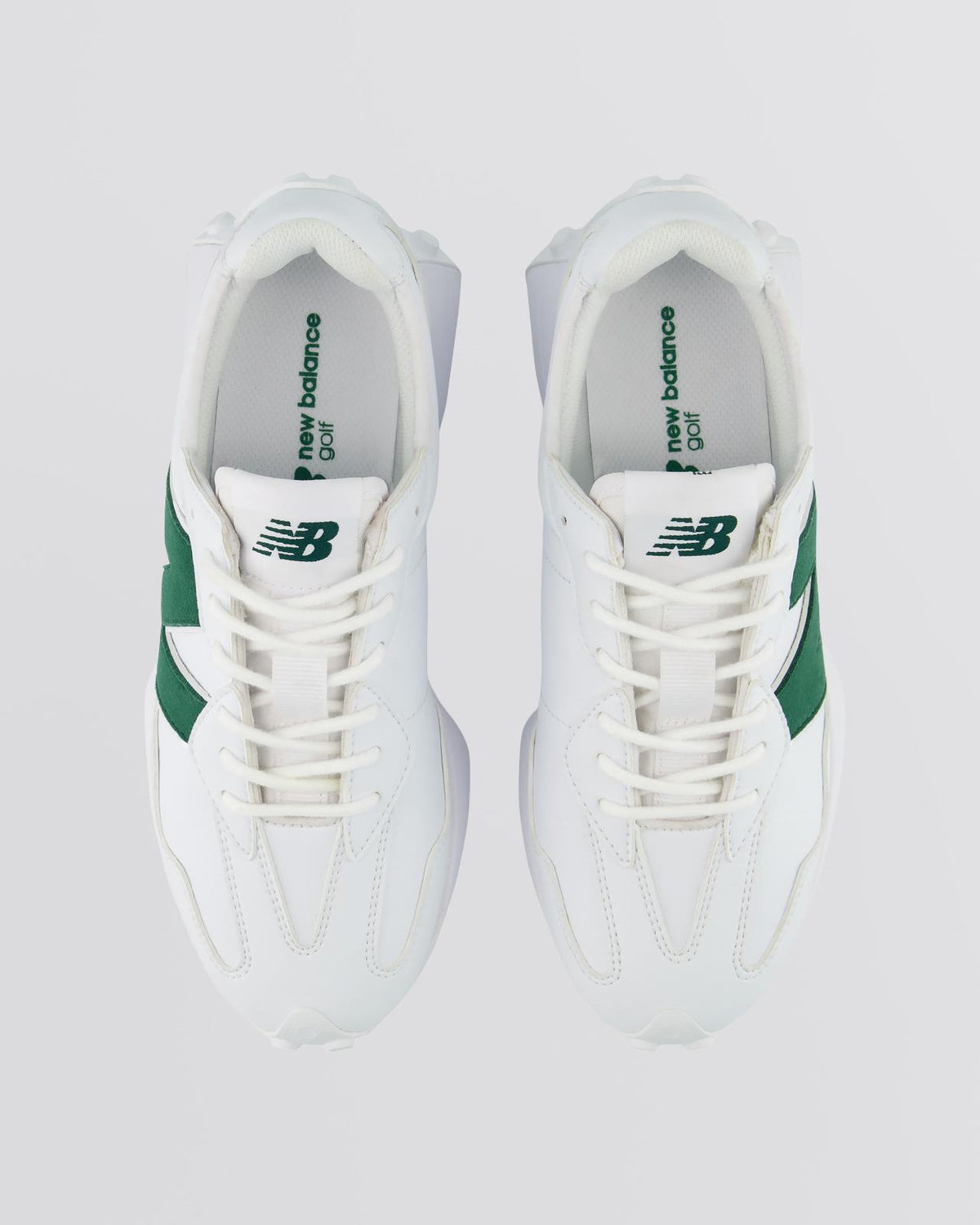 Womens 327 Spikeless Golf Shoes White/Green