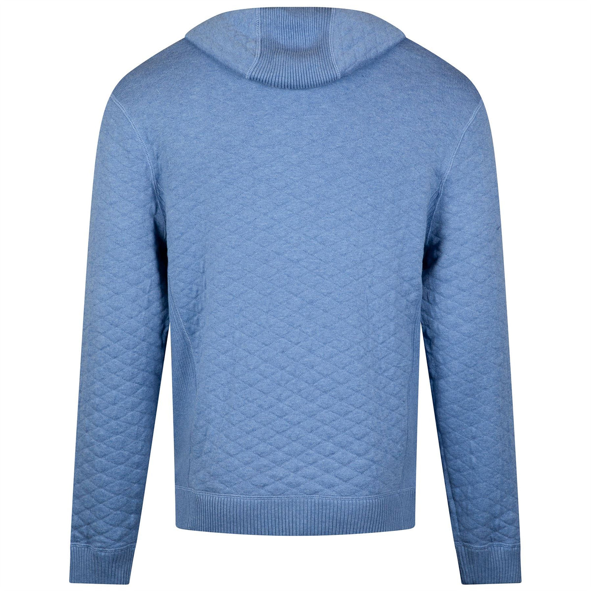 The Wallace Hooded Sweater Heathered Marlin Blue
