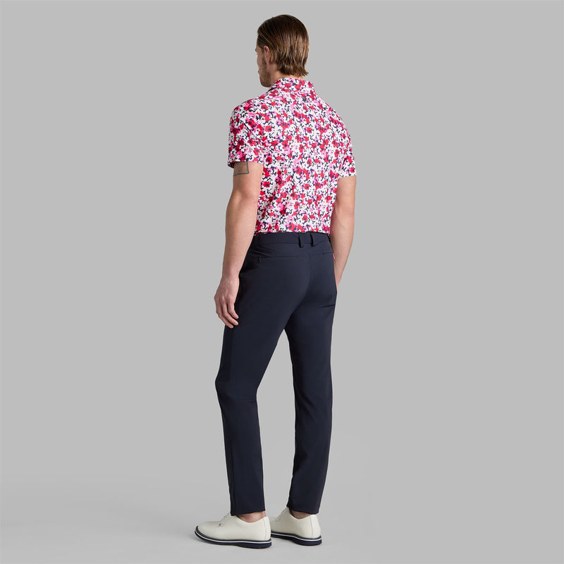 Camo Floral Tech Pique Polo Lava