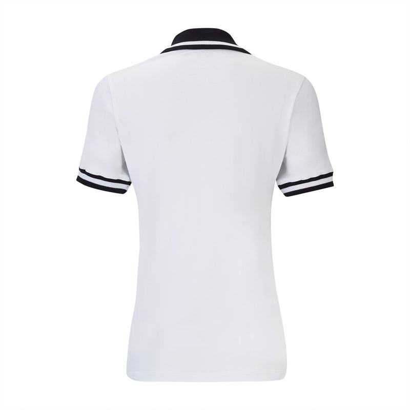 Womens The Maya Polo White