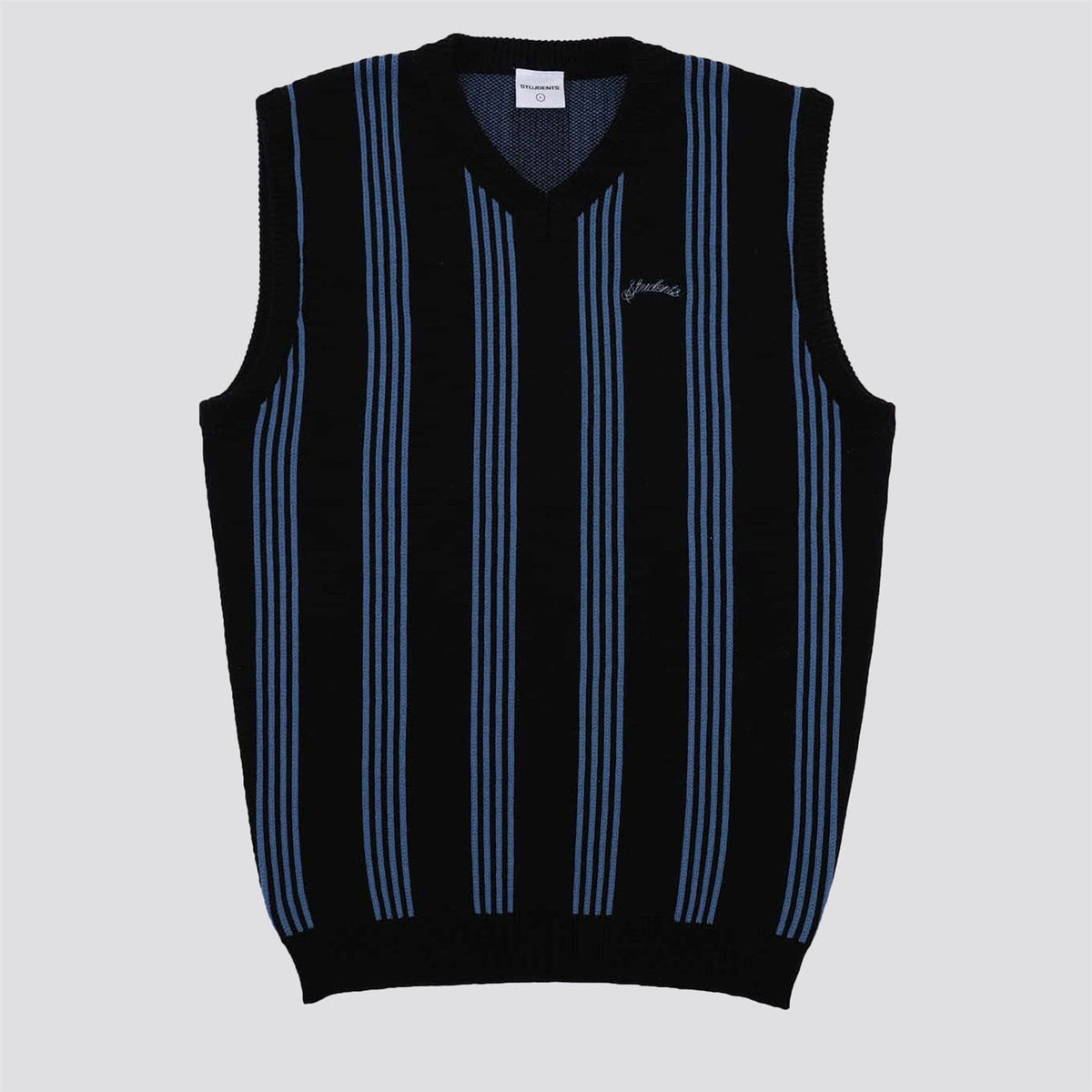 Vincents Knit Sweater Vest Black