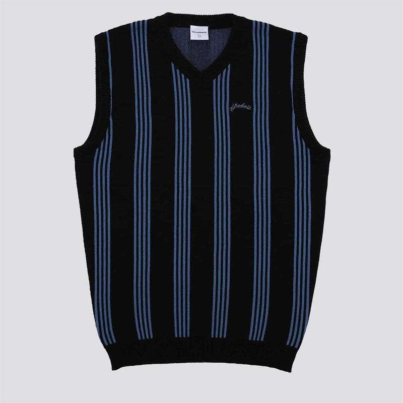 Vincents Knit Sweater Vest Black
