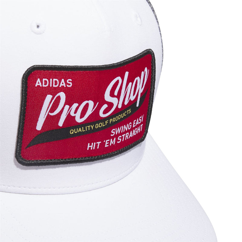 Five-Panel Trucker Hat White