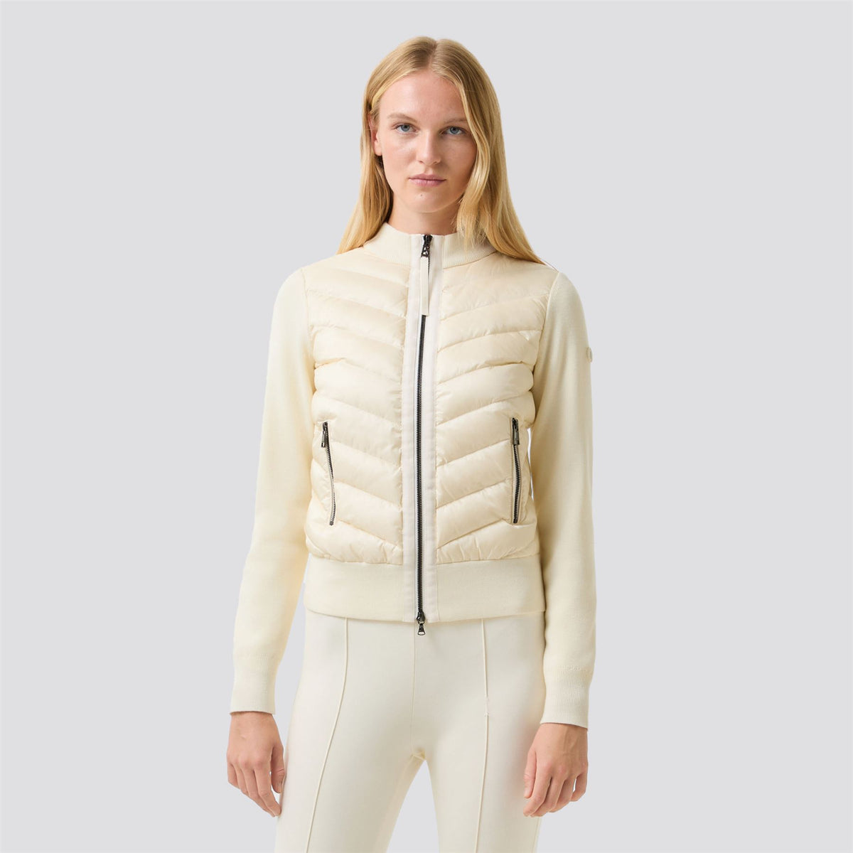Womens Zilly Hybrid Jacket Cream