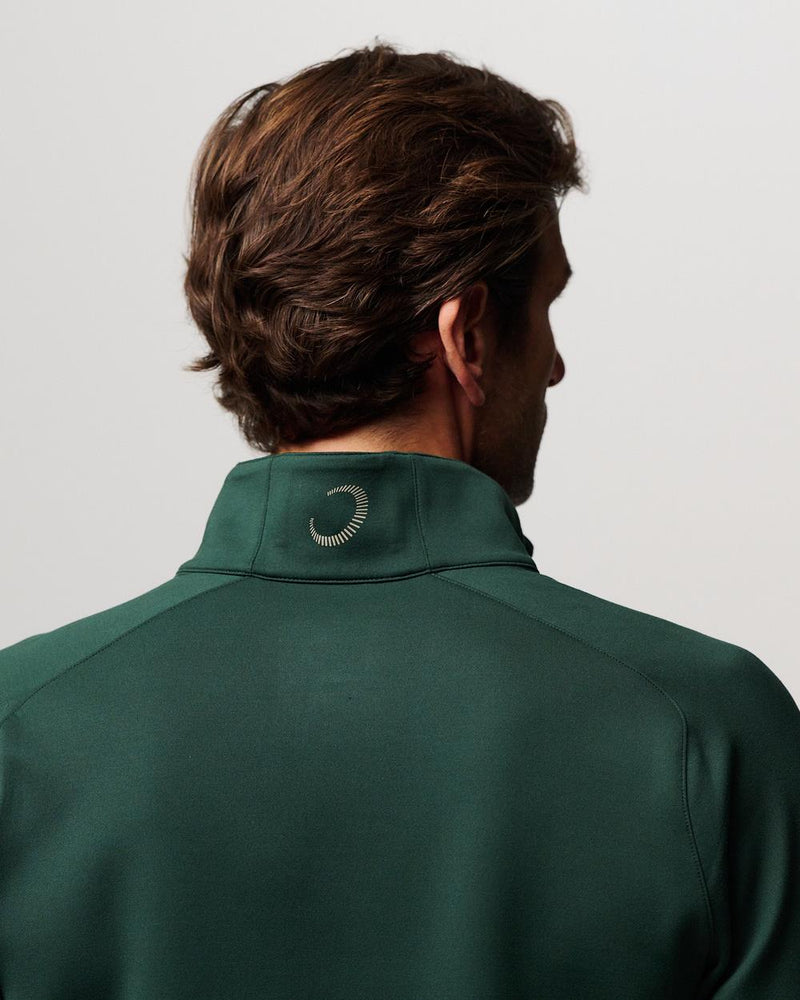 TKO Quarter Zip Racing Green