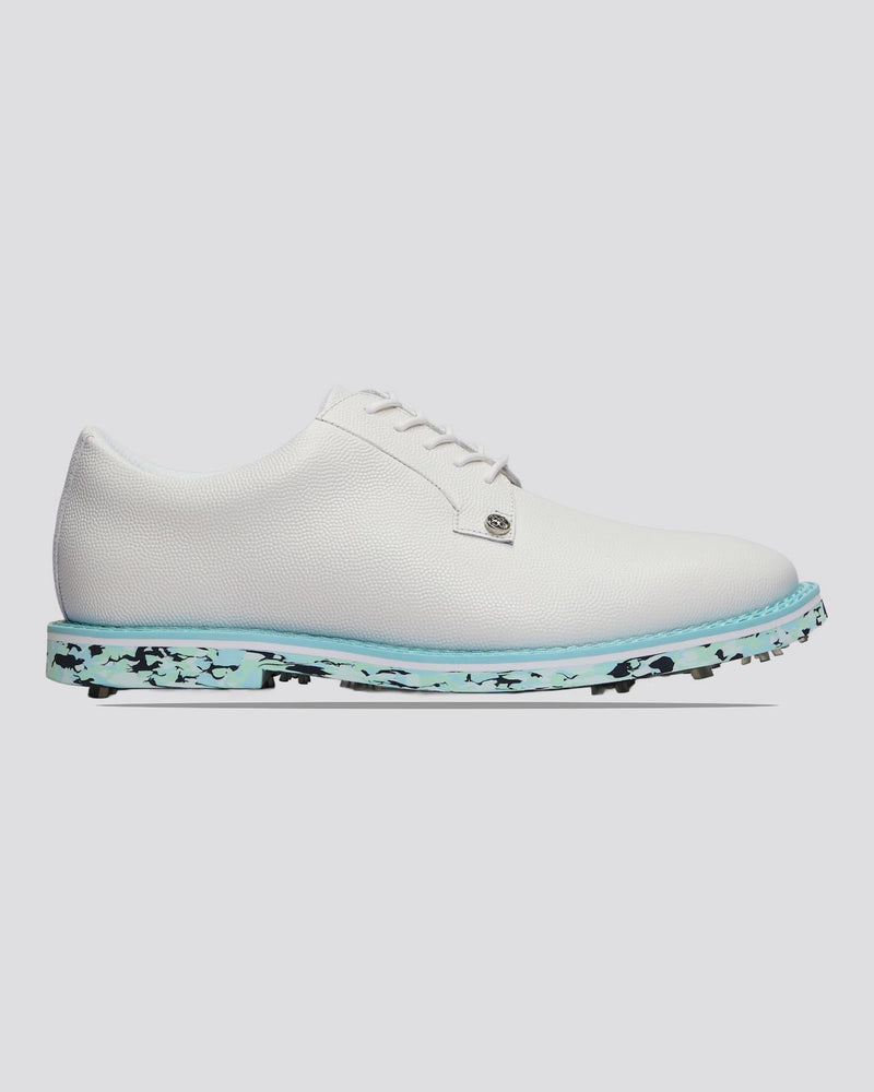 GALLIVANTER Camo Leather Spiked Golf Shoes
