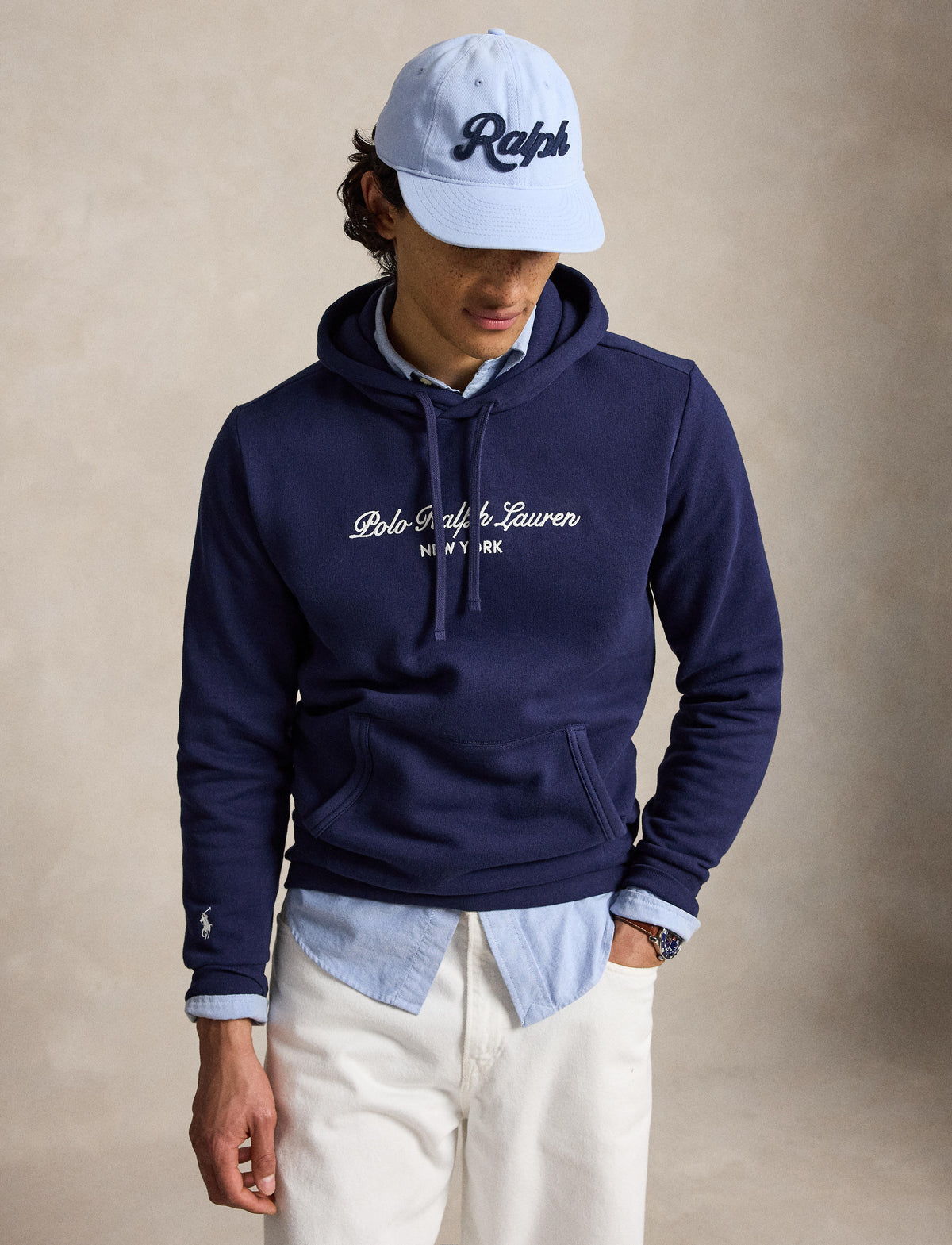 Seasonal Fleece Sweatshirt Newport Navy