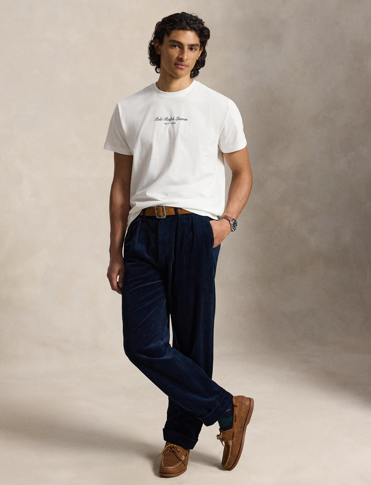 Lightweight Jersey T Shirt White