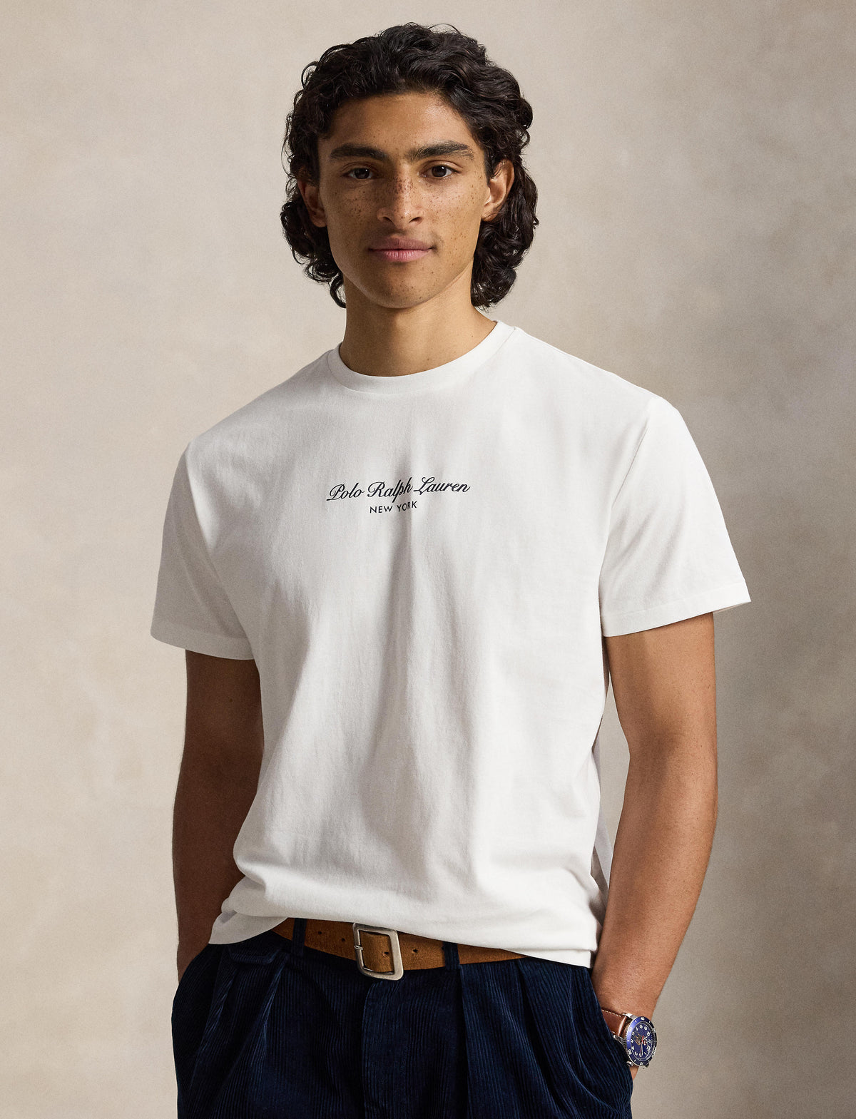 Lightweight Jersey T Shirt White
