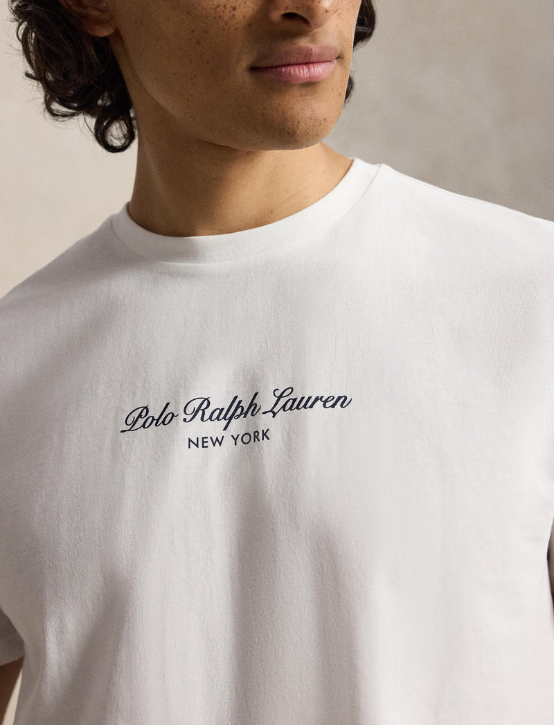 Lightweight Jersey T Shirt White