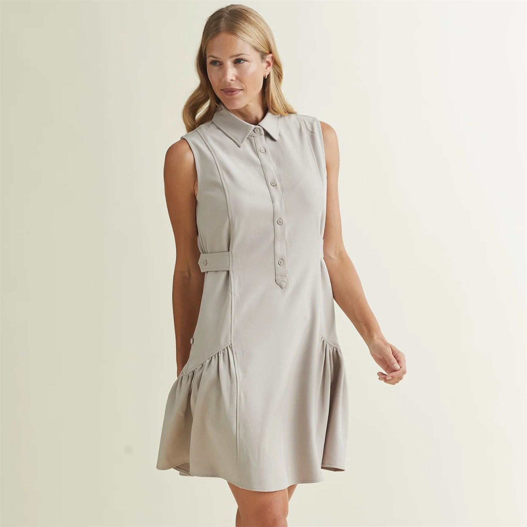 Womens Garden Dress Cobblestone