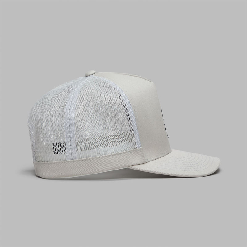 Camo Skull & Tees Tall Trucker Cap Pumice
