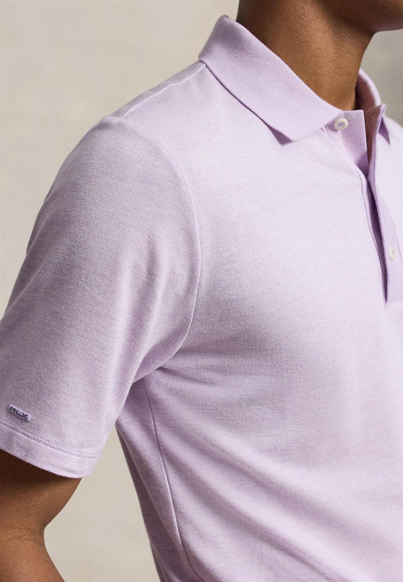RLX Twill Jacquard Polo Lovely Lilac Multi