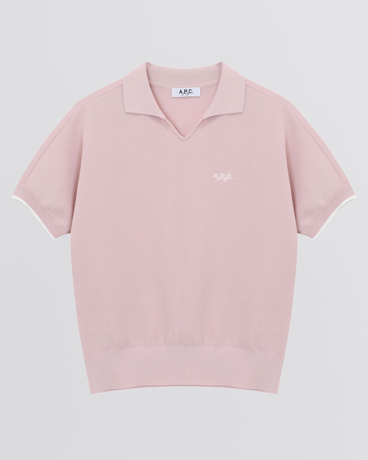 Maryse Short Sleeve Sweater Pink