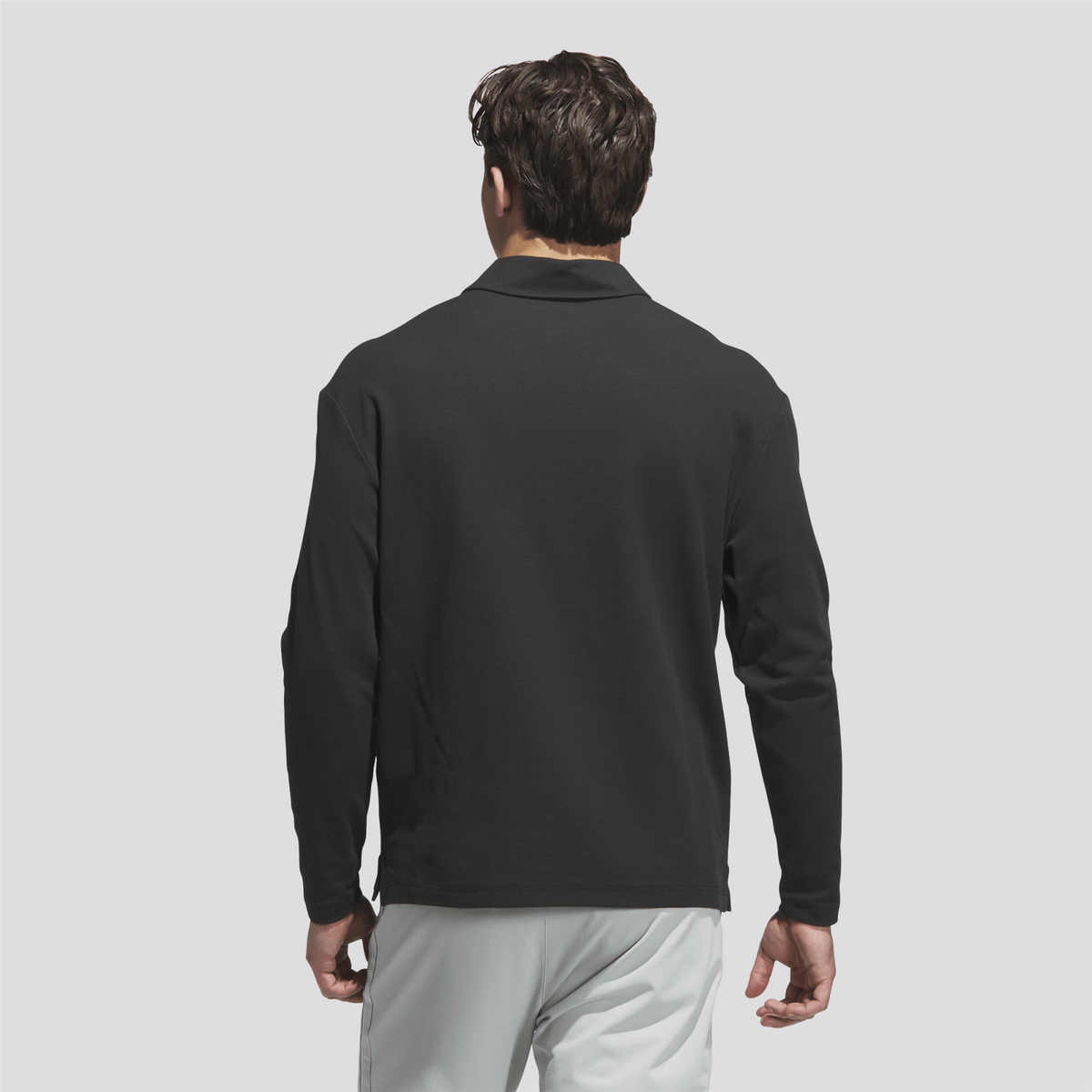 Beyond The Course LS Loose Fit Polo Black