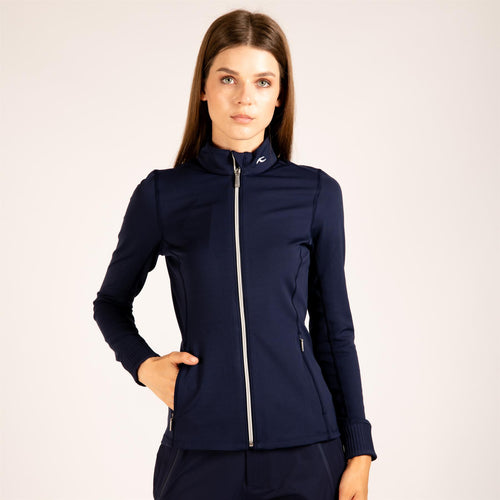 Womens Birdie Full Zip Mid Layer Atlanta Blue