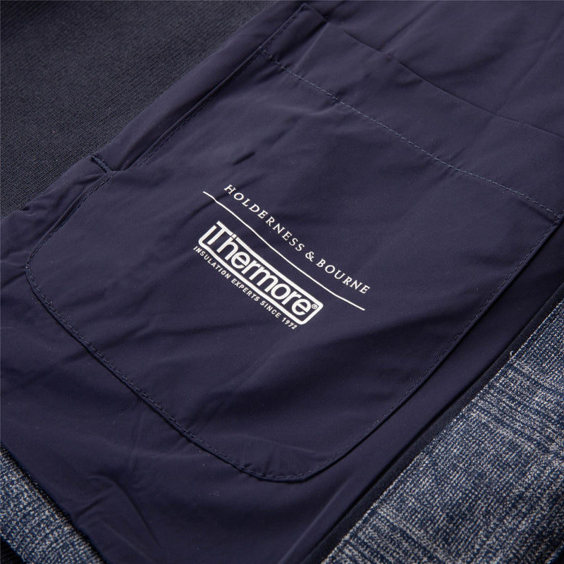 The Sterling Vest Heathered Navy