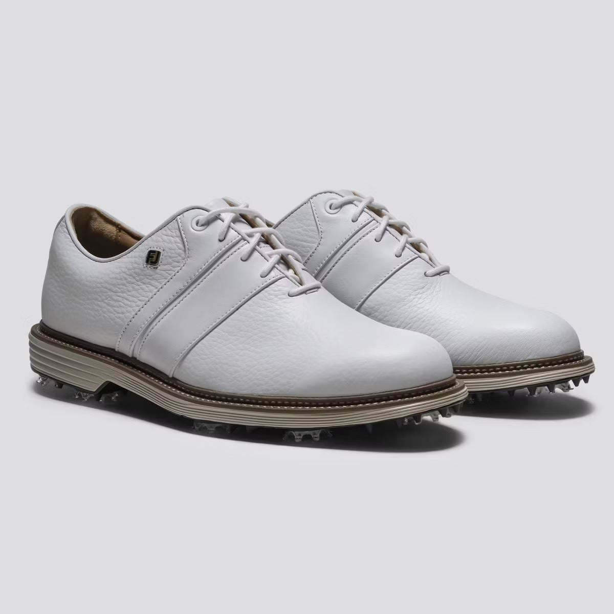 Premiere Series Packard Cleated Laced Golf Shoes White