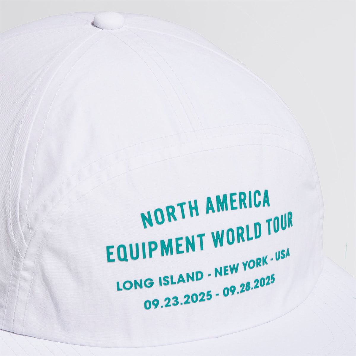 Equipment 7-Panel Flat Cap White