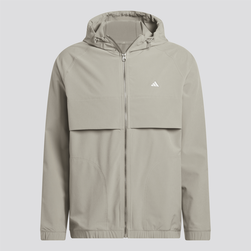Go-To Full Zip Windbreaker Putty Beige