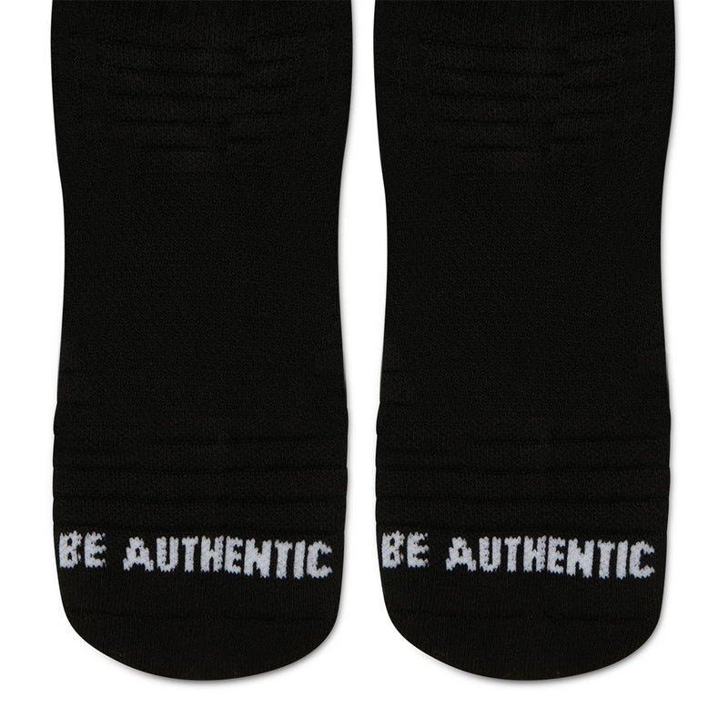 Ankle Height Logo Socks Black