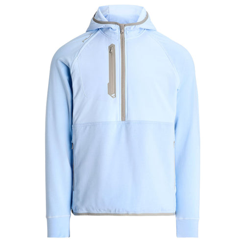 Hybrid Performance Half Zip Hoodie Office Blue/Peak Grey - SS24