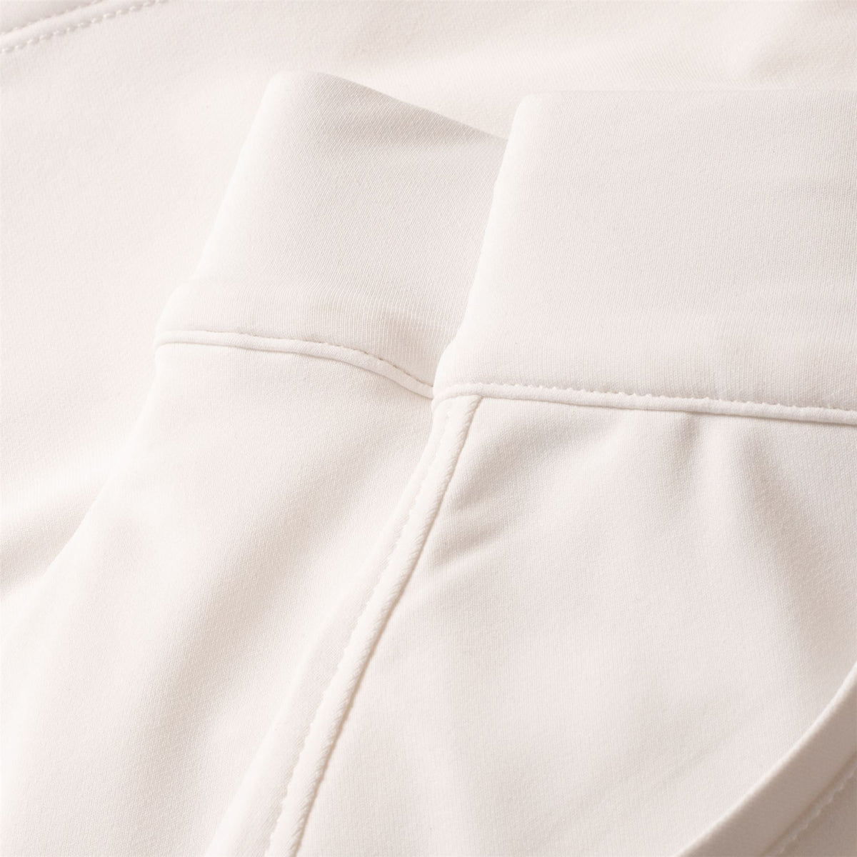 Womens Alice Petal Hem Skort White