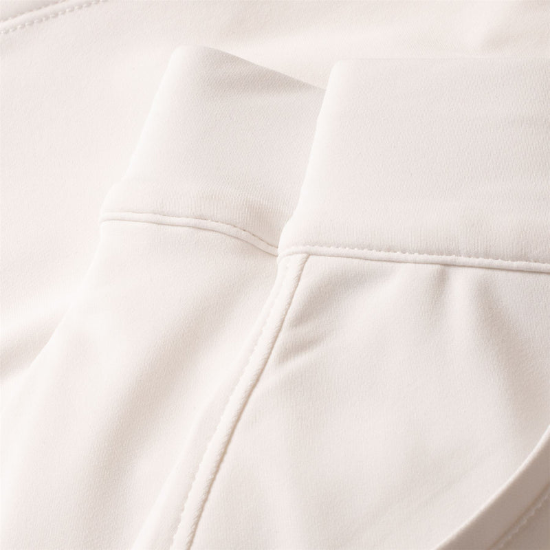 Womens Alice Petal Hem Skort White