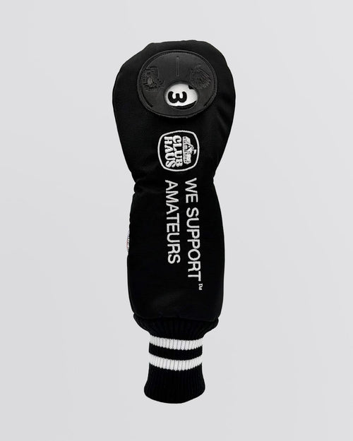 x Club Haus Nylon Twill Hybrid Head Cover Huntington Black