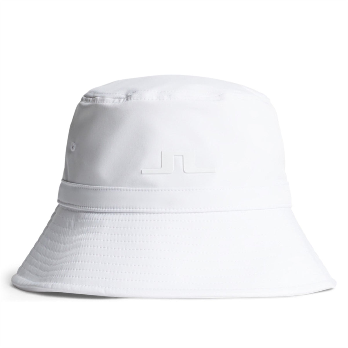 Womens Siri Tech Stretch Bucket Hat White