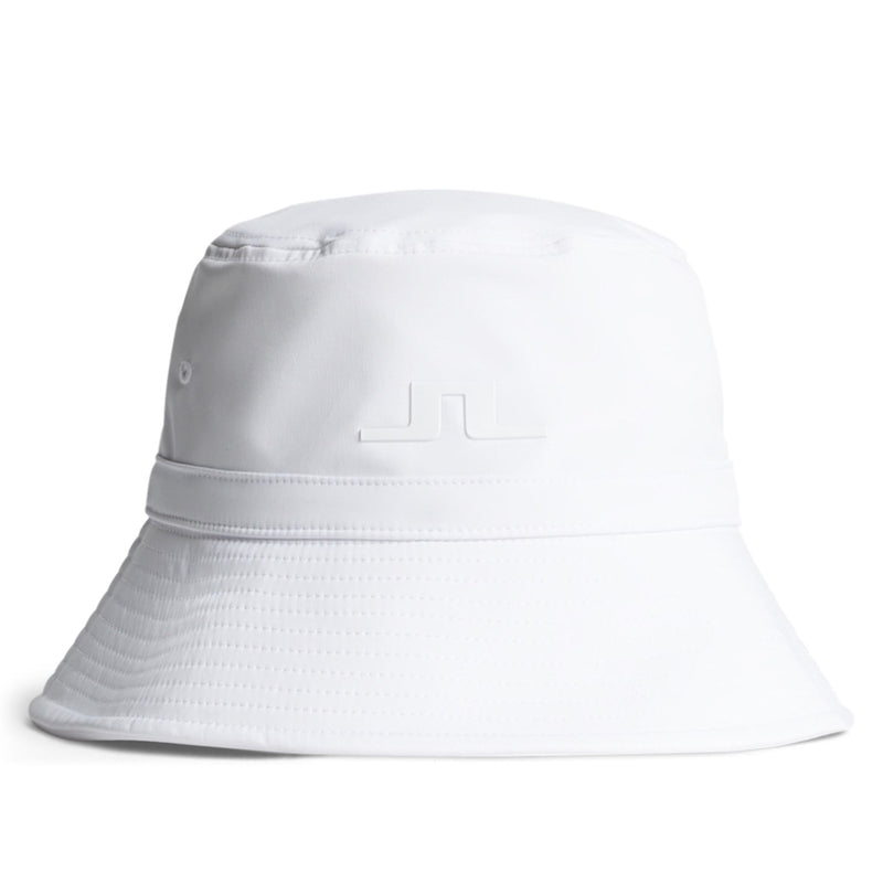 Womens Siri Tech Stretch Bucket Hat White