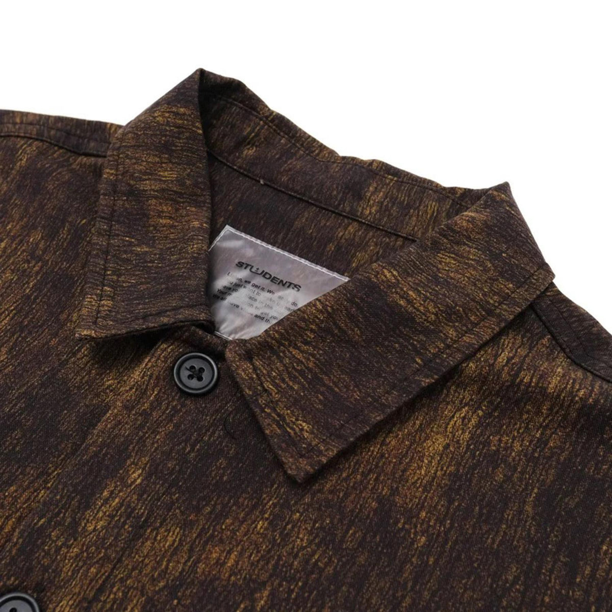 Kennedy Camo Twill Chore Jacket Brown