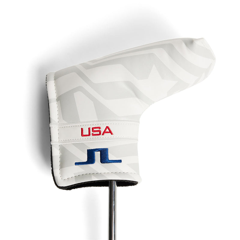 Blade Putter Headcover US Golf White