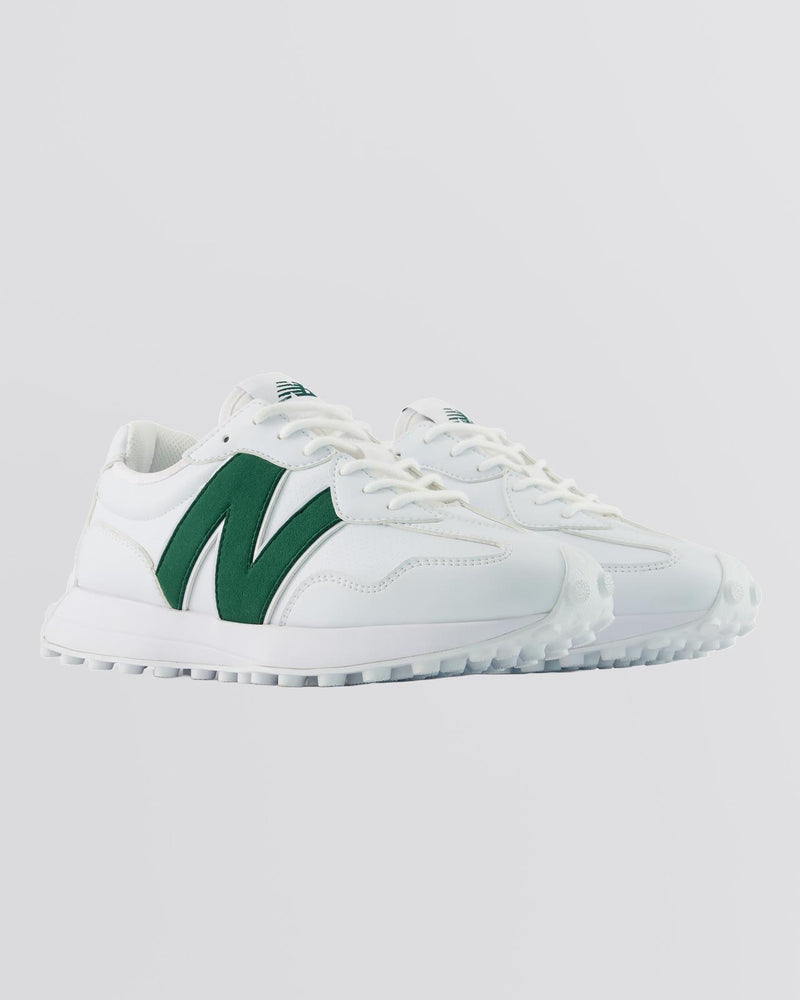 Womens 327 Spikeless Golf Shoes White/Green